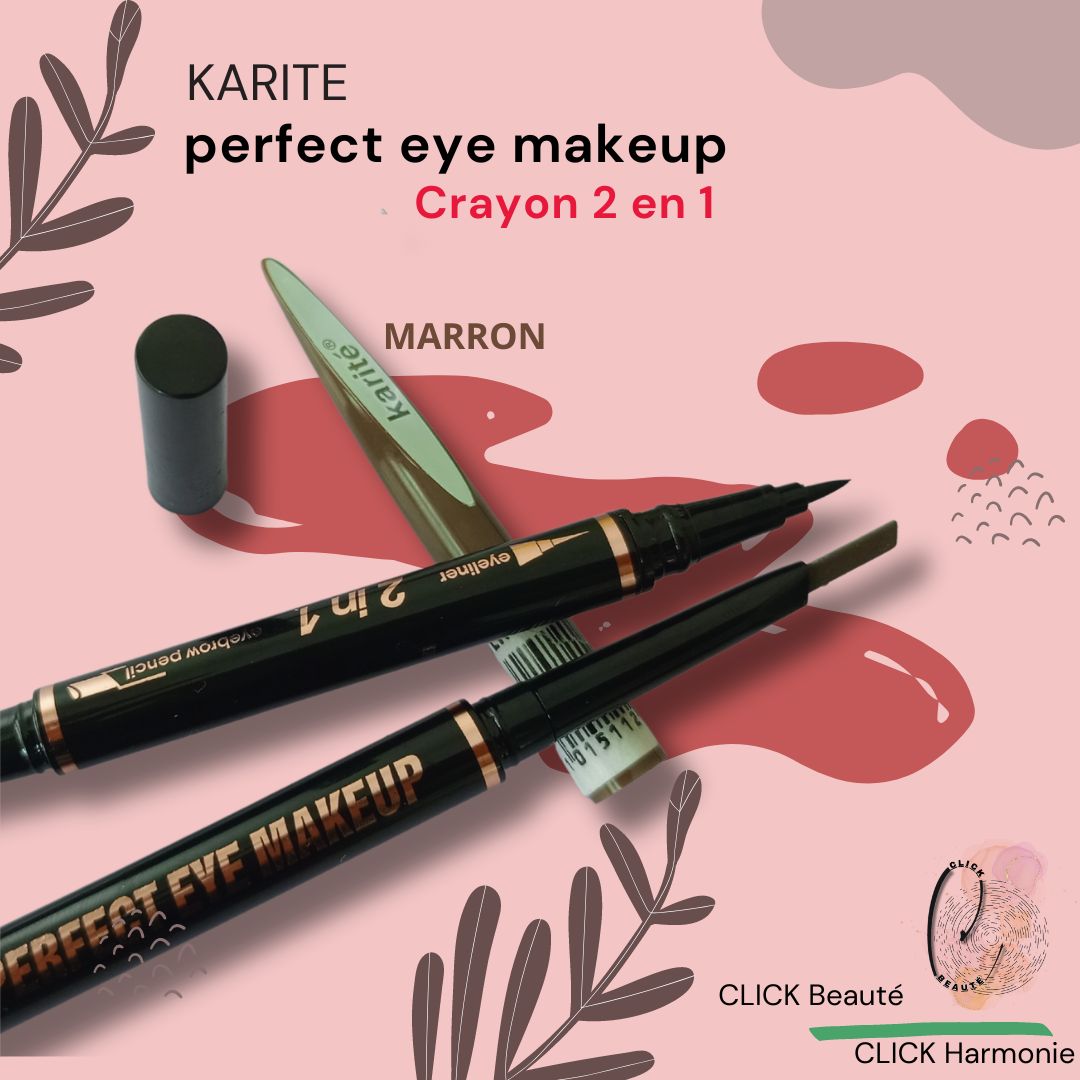 KARITE- perfect eye makeup: Crayon 2 en 1