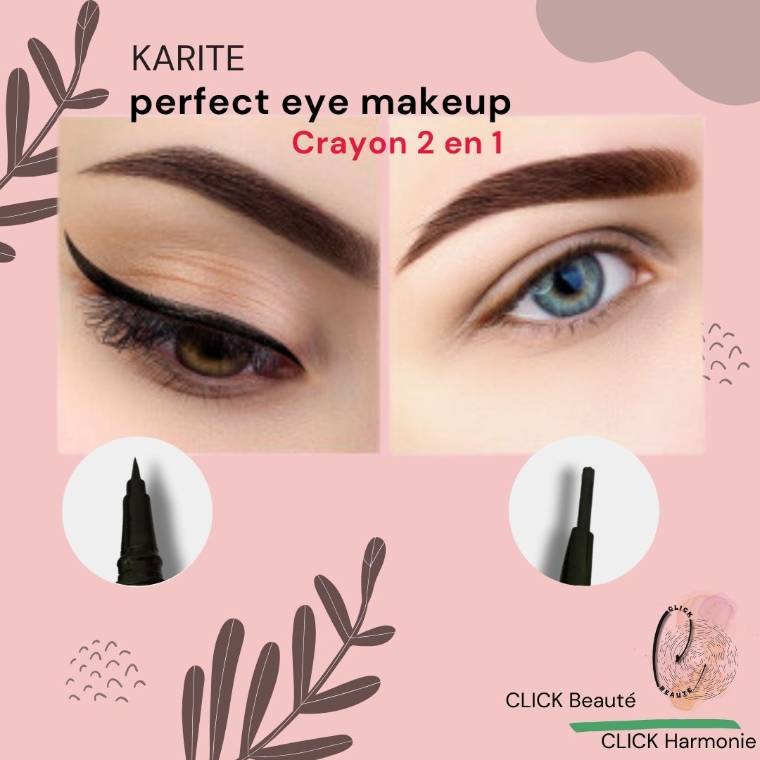 KARITE- perfect eye makeup: Crayon 2 en 1