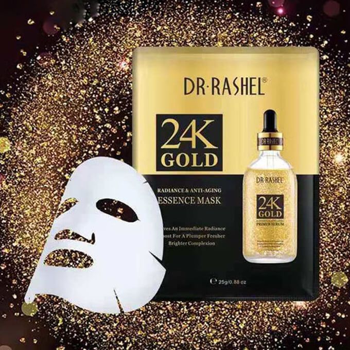 DR RASHEL-24K Gold - Masque Essence Éclat & Anti-Âge