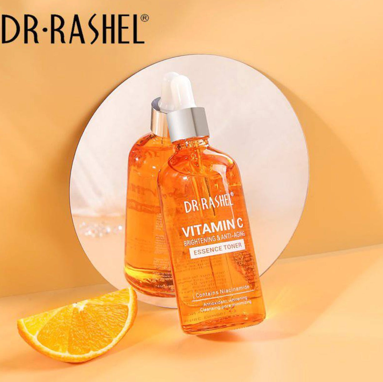 Dr.Rashel- Vitamin C -Essence tonique éclaircissant, anti-âge