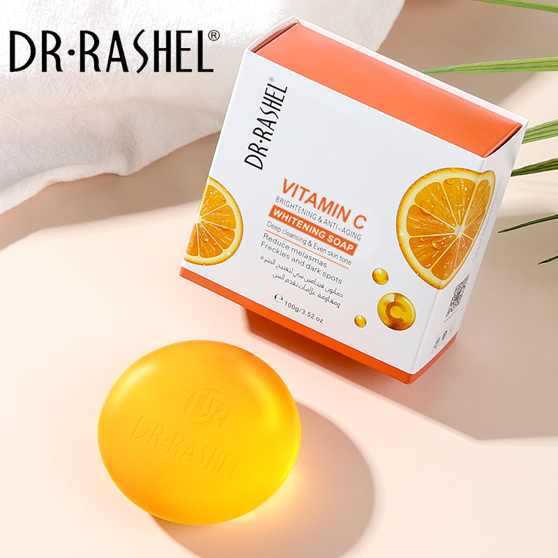 Dr.Rashel- Vitamin C - Savon  éclaircissant et anti-âge