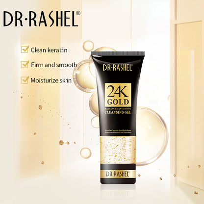 DR RASHEL-24K Gold - Gel nettoyant éclat et anti-âge.