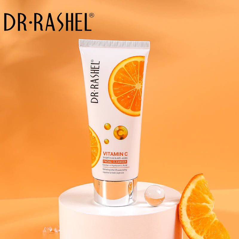 DR RASHEL - Vitamine C - Gel Nettoyant visage à l'acide hyaluronique