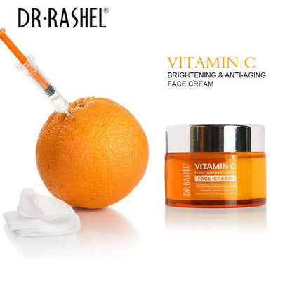 Dr.Rashel- Vitamin C - Crème éclaircissante et anti-âge pour le visage