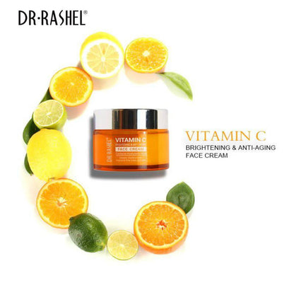 Dr.Rashel- Vitamin C - Crème éclaircissante et anti-âge pour le visage