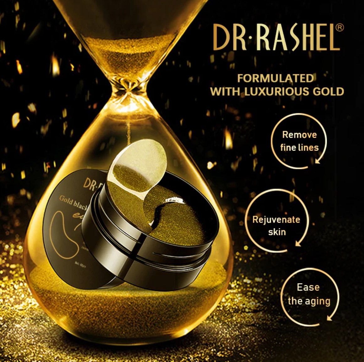 DR RASHEL-24K Gold - Hydrogel Masque Pour Les Yeux