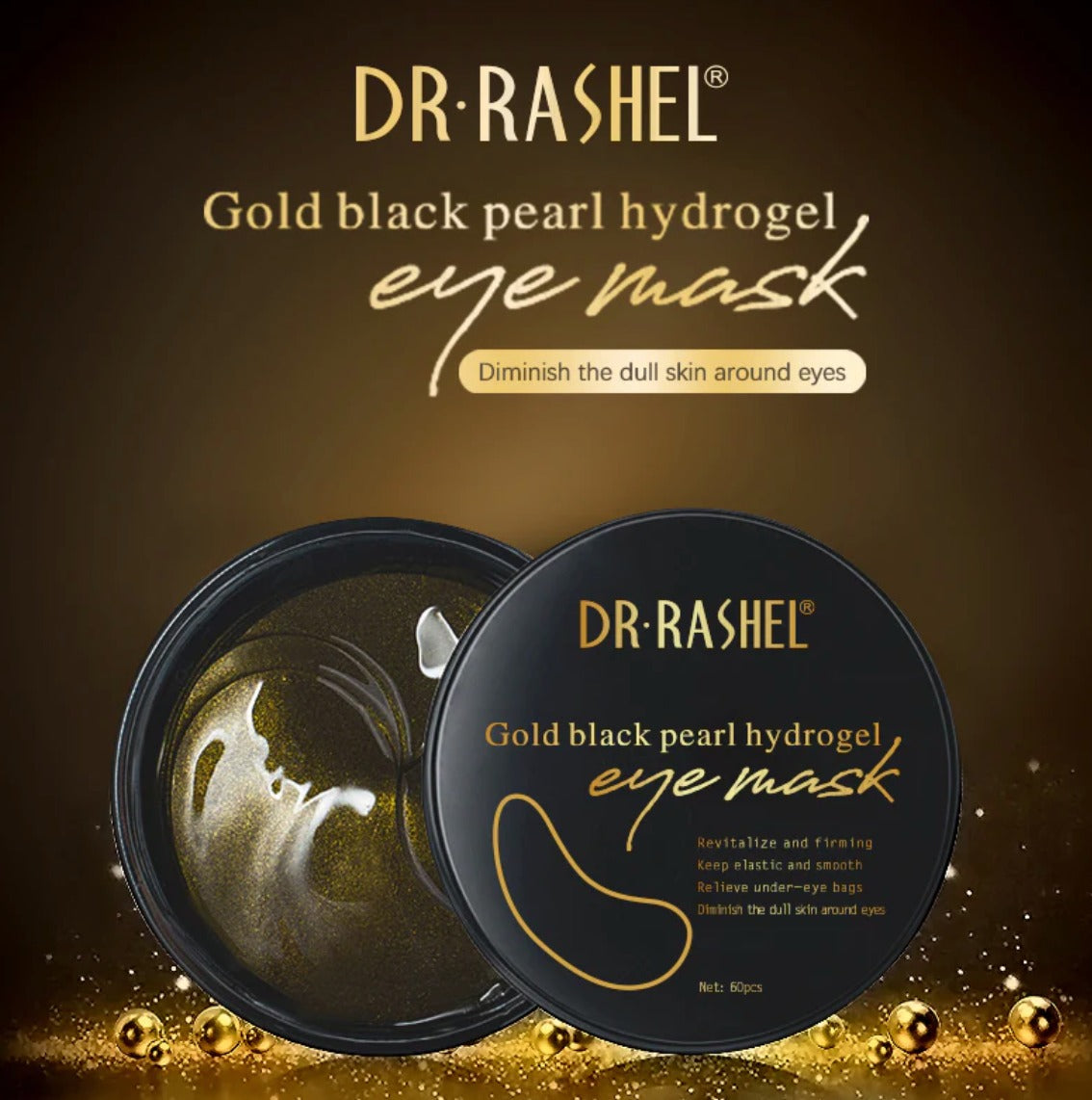 DR RASHEL-24K Gold - Hydrogel Masque Pour Les Yeux