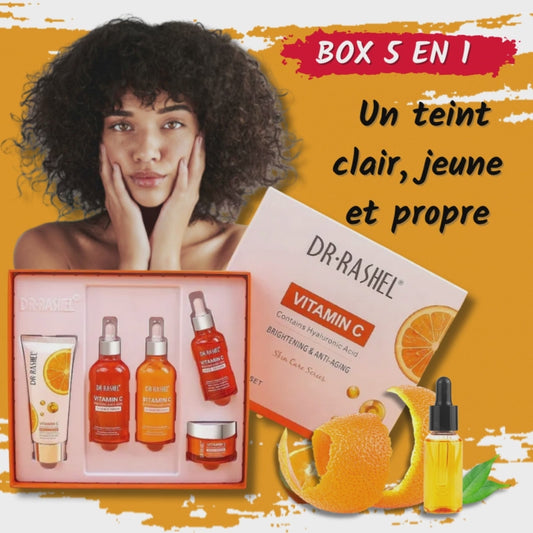 DR RASHEL - Vitamine C - BOX teint clair 5 en 1