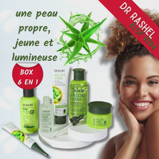 DR. RASHEL- Aloe VERA  - peau sans imperfections - BOX 6 en 1